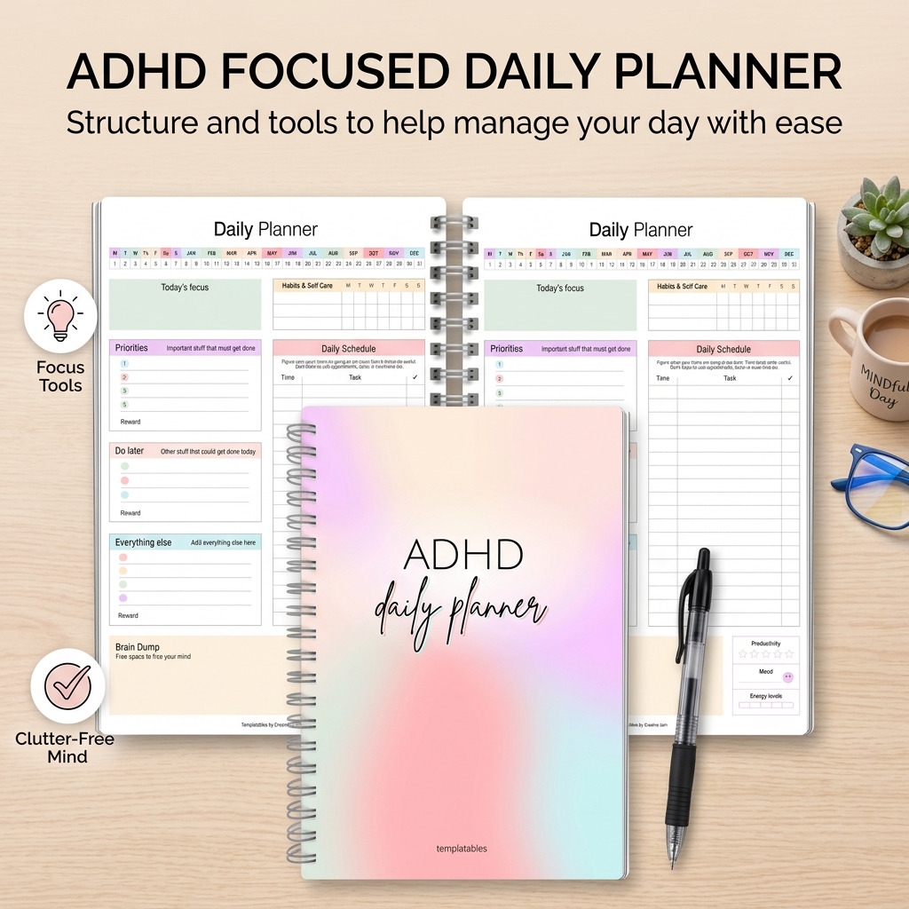 Meal Plan Notepad - Daily Income and Expense Notebook for