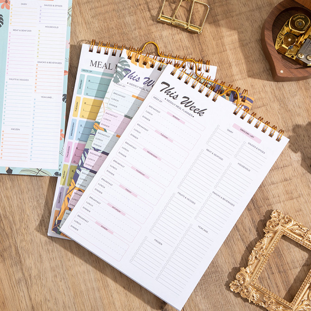 Breakfast Lunch Dinner Weekly  – Meal Plan Notepad Bewertung und Preis