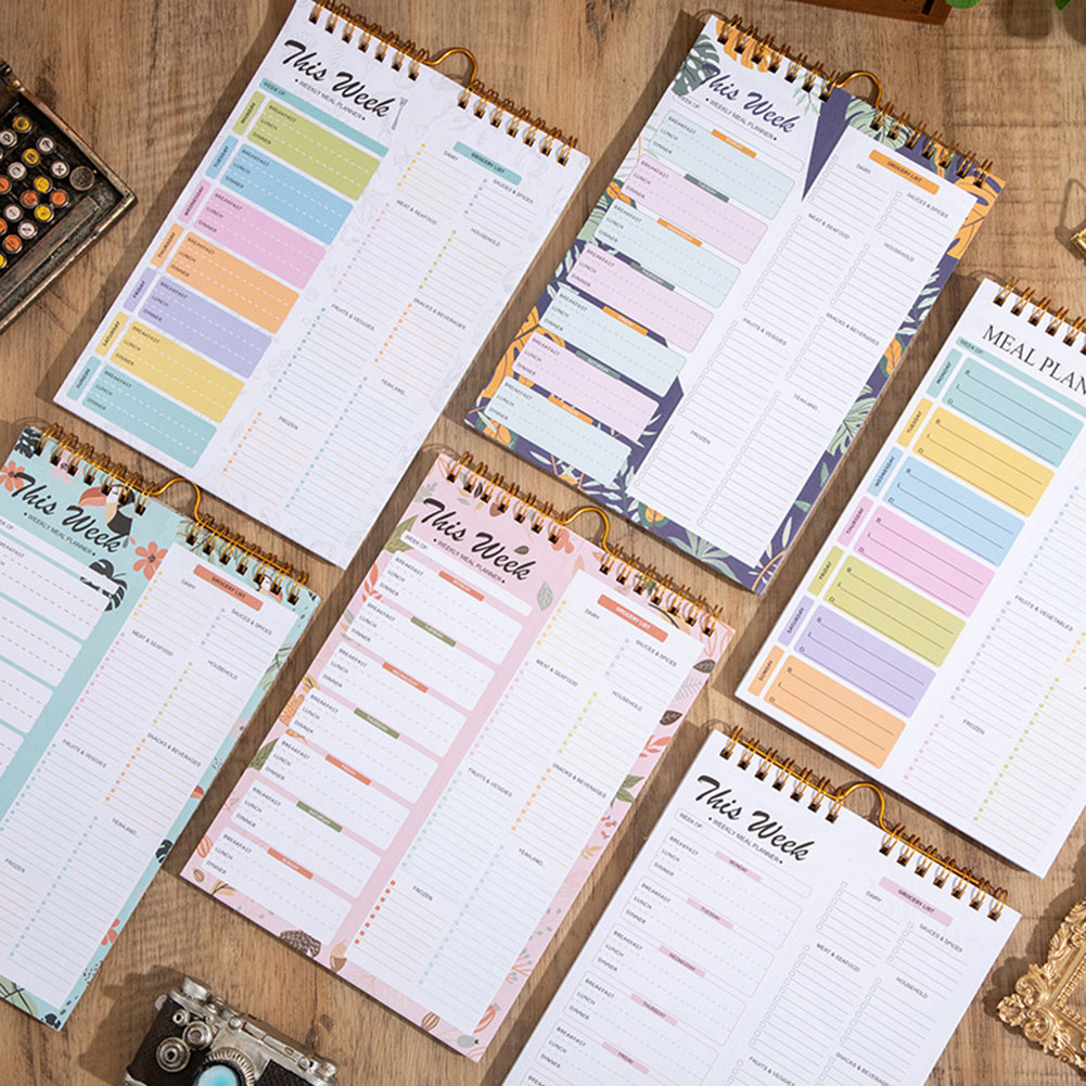 Breakfast Lunch Dinner Weekly  – Meal Plan Notepad Bewertung und Preis