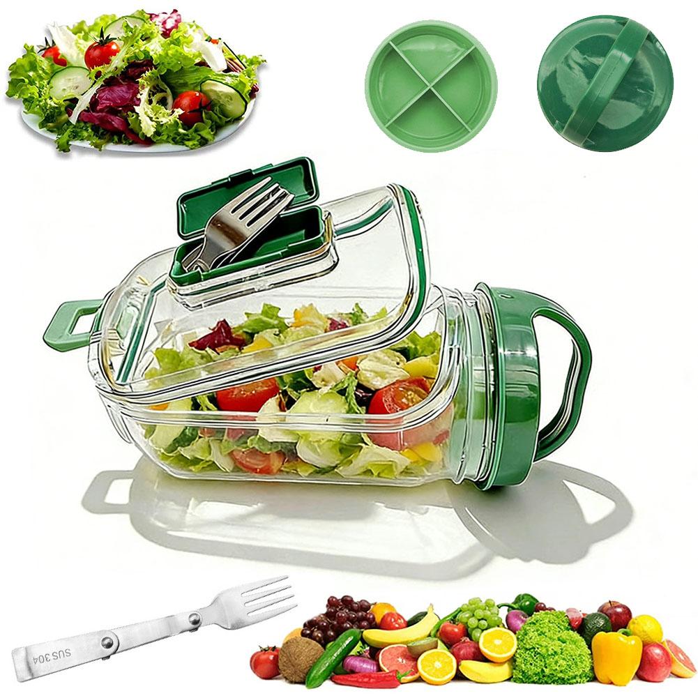 Portable Salad Container Jar w – Meal Prep List Bewertung und Preis