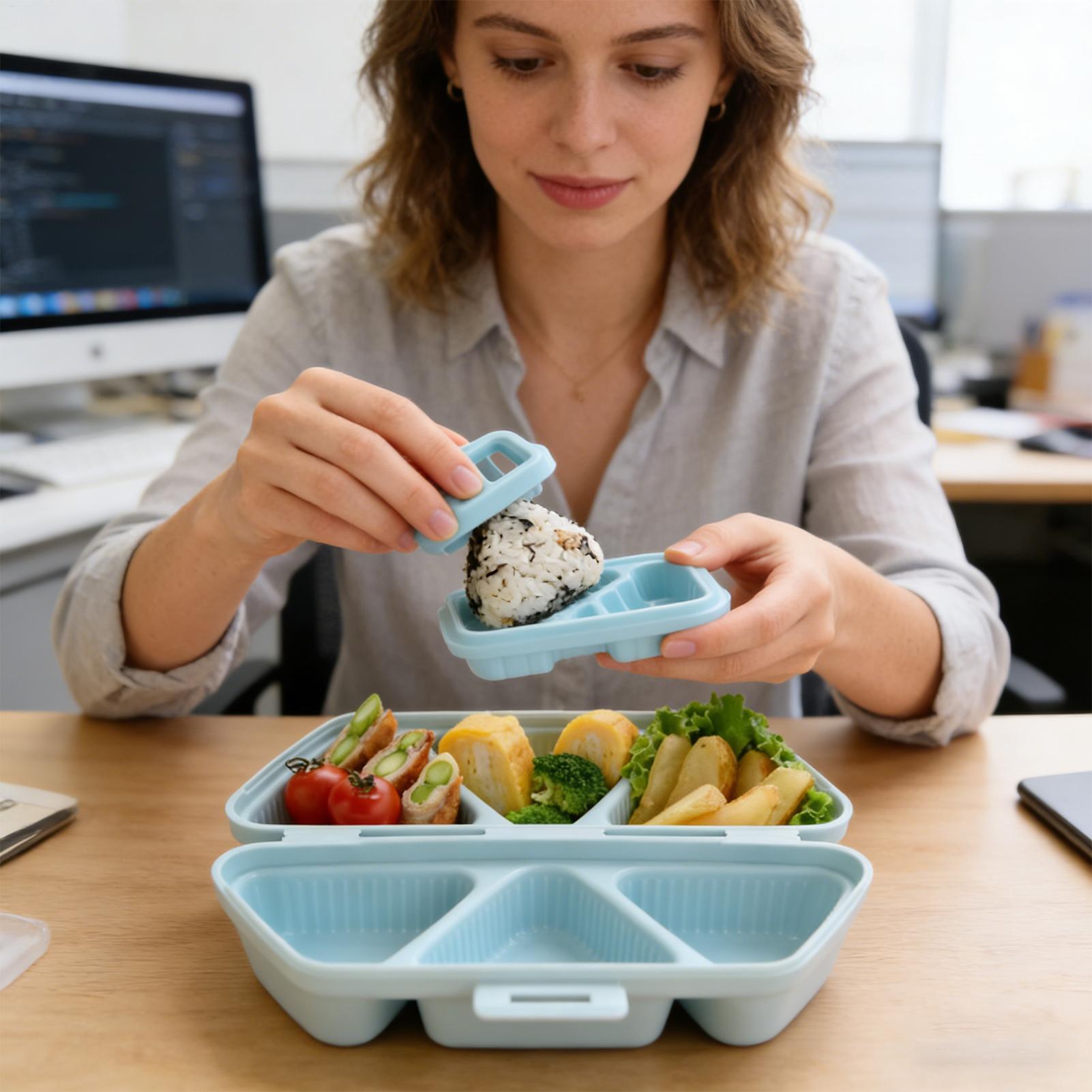 Rice Ball Mold 6-Cavity Japane – Meal Prep Japanese Food Bewertung und Preis