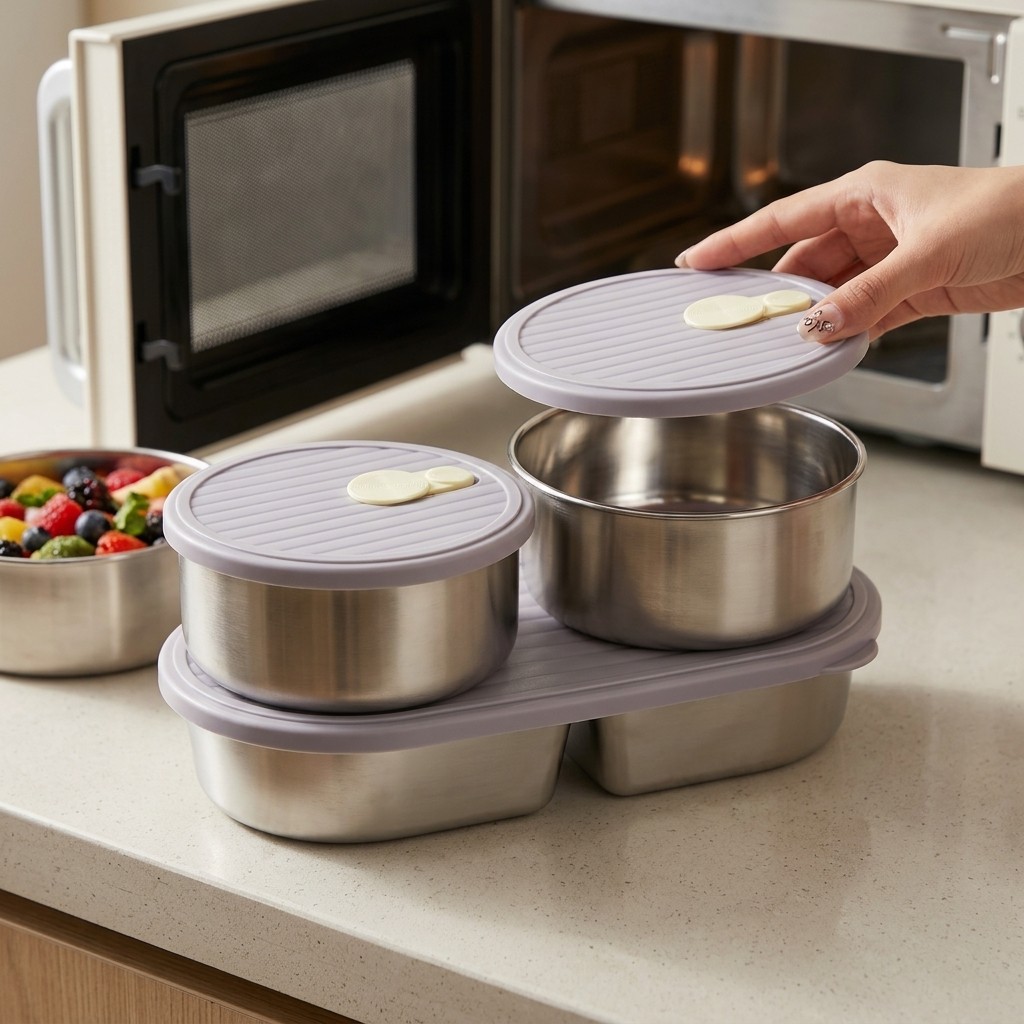 Microwavable 304 Stainless Ste – Meal Prep List Bewertung und Preis