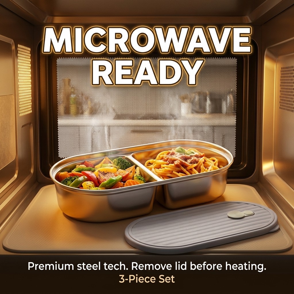 Microwavable 304 Stainless Ste – Meal Prep List Bewertung und Preis