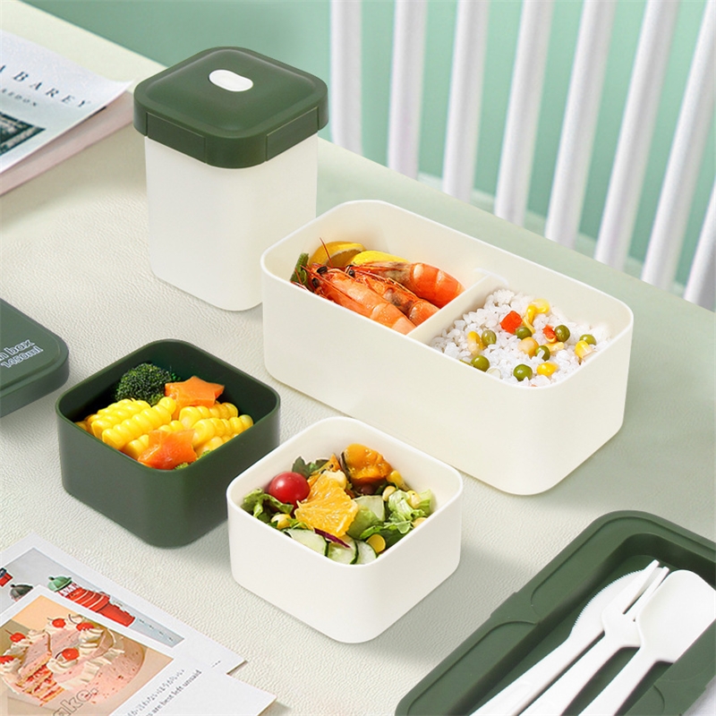 Double Compartment Lunch Box M – Meal Prep Japanese Food Bewertung und Preis