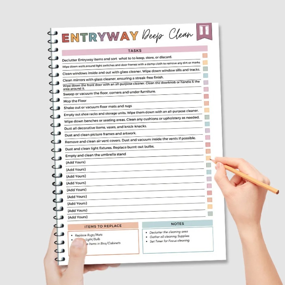 ADHD Cleaning Planner Bundle – – Meal Plan Notepad Bewertung und Preis
