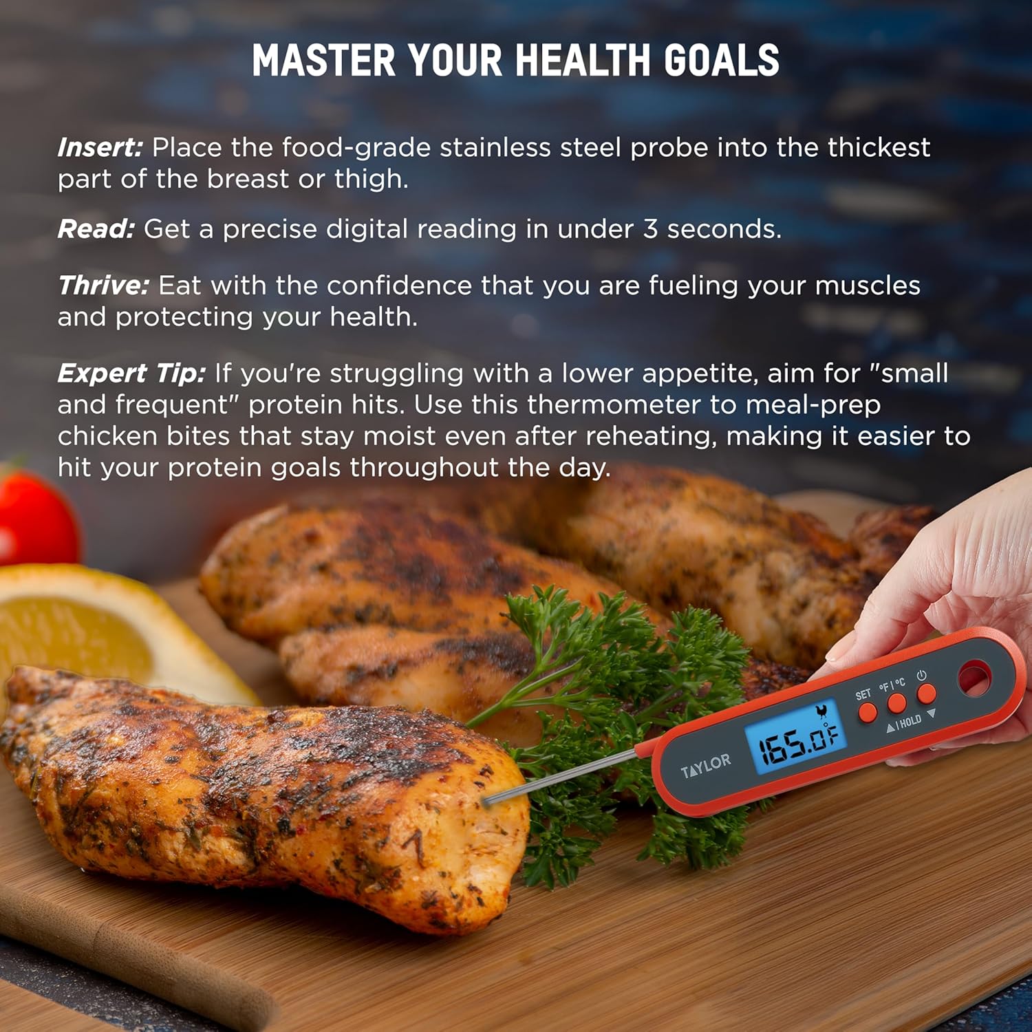 Digital Waterproof Meat Thermo – Meal Prep High Protein Bewertung und Preis
