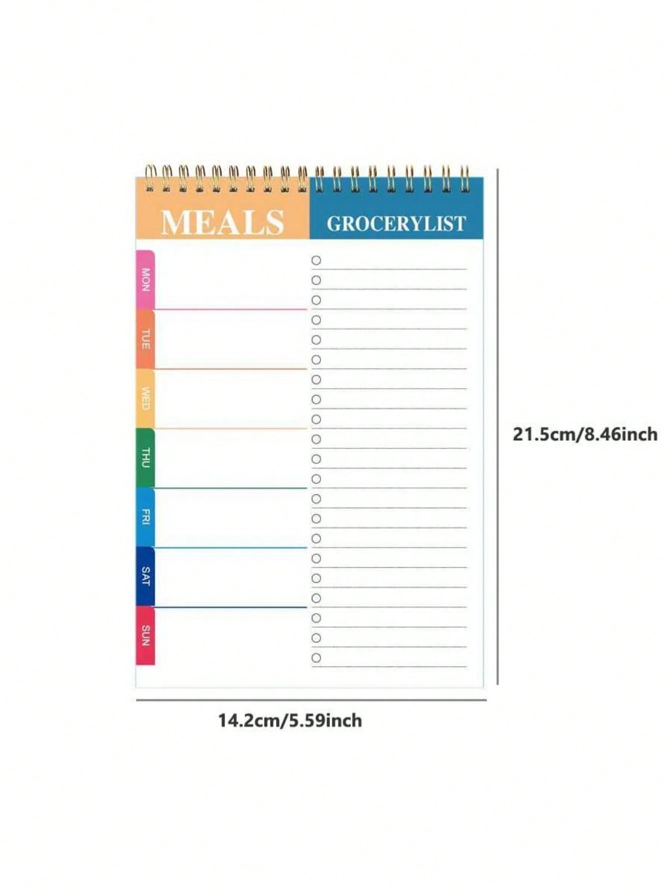 Meal Planner Pad | 5.6x8.5 Inc – Meal Plan Notepad Bewertung und Preis