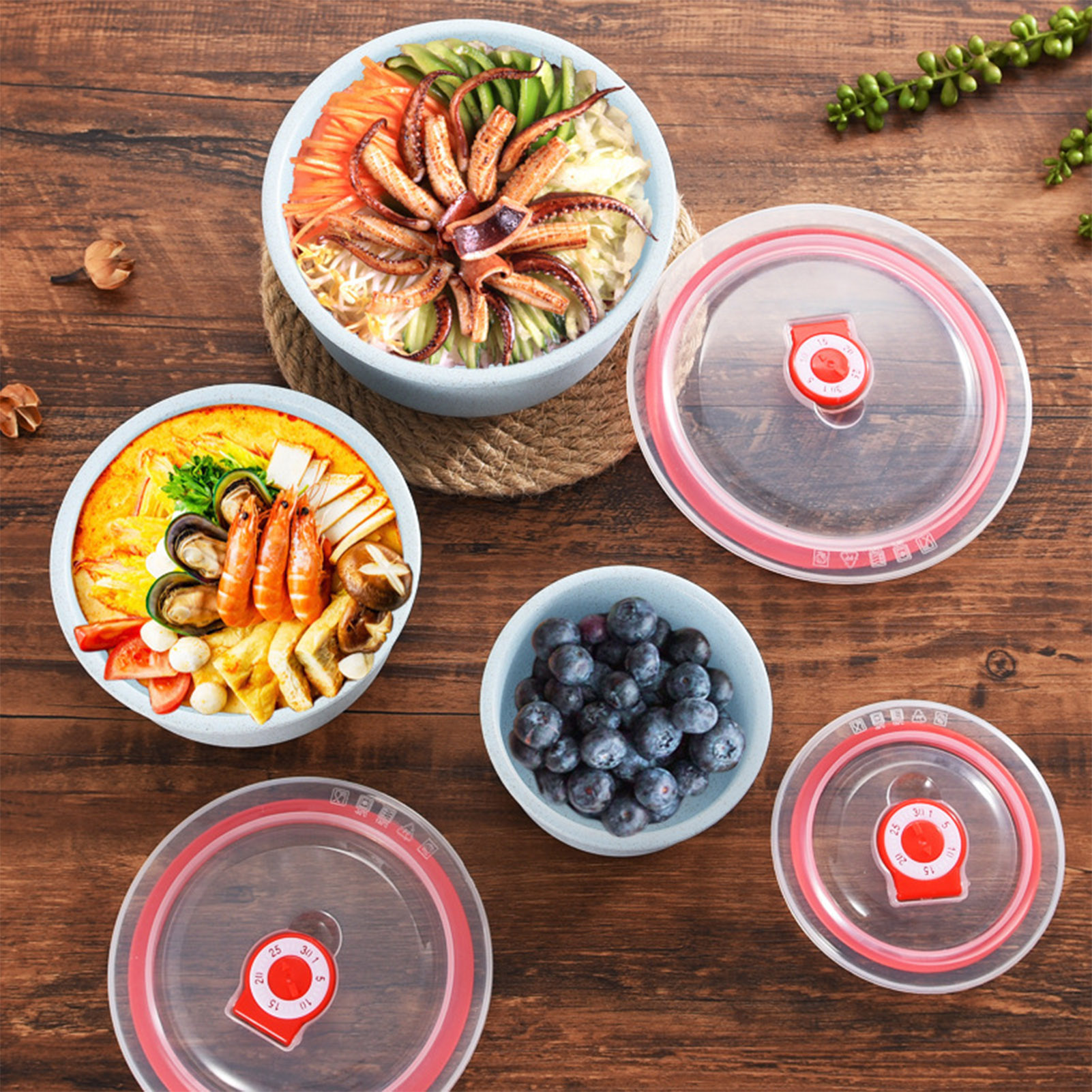 3pcs Food Storage Containers B – Meal Prep List Bewertung und Preis