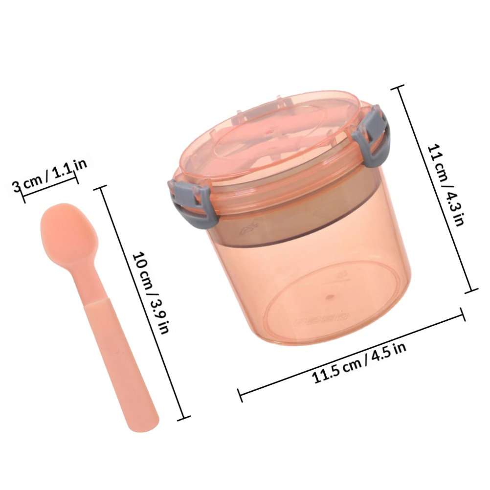 2Pcs Overnight Oats Jars with  – Meal Prep Overnight Oats Bewertung und Preis