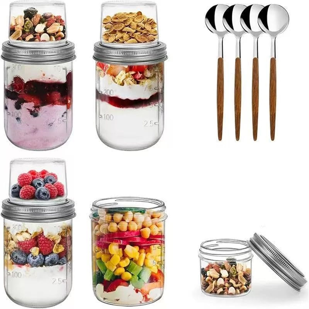 BAAE Overnight Oats Containers – Meal Prep Overnight Oats Bewertung und Preis