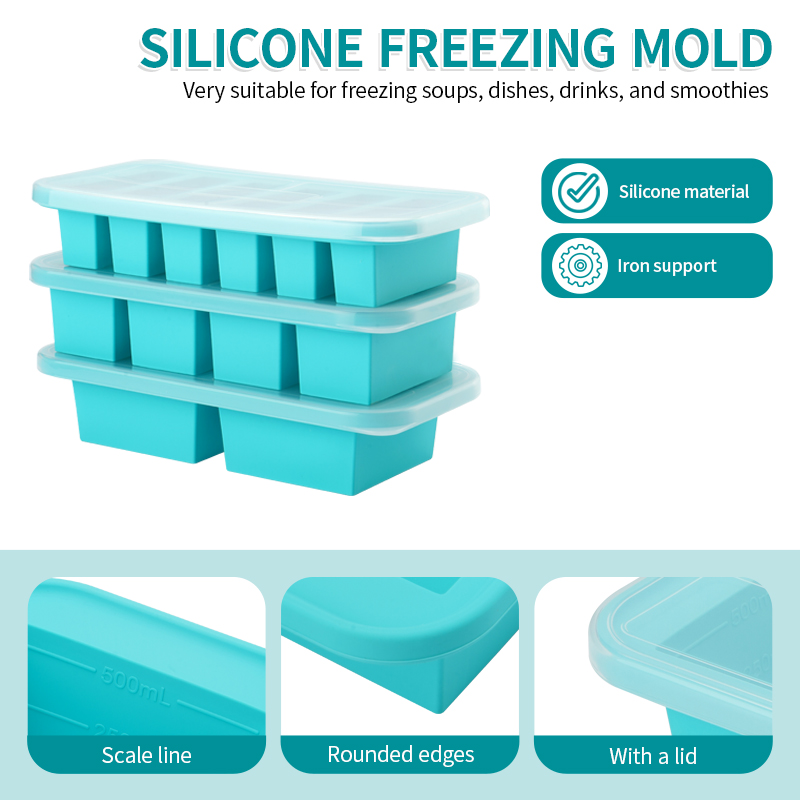 2 or 3-piece Silicone Freezer  – Meal Prep List Bewertung und Preis