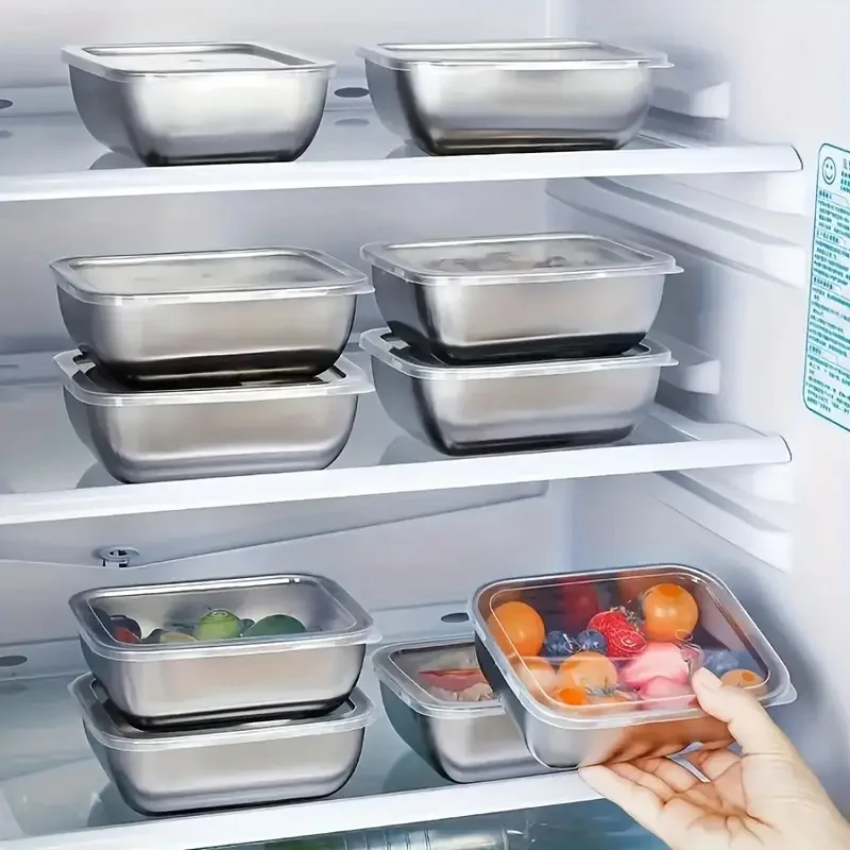 5pcs Stainless Steel Food Stor – Meal Prep List Bewertung und Preis