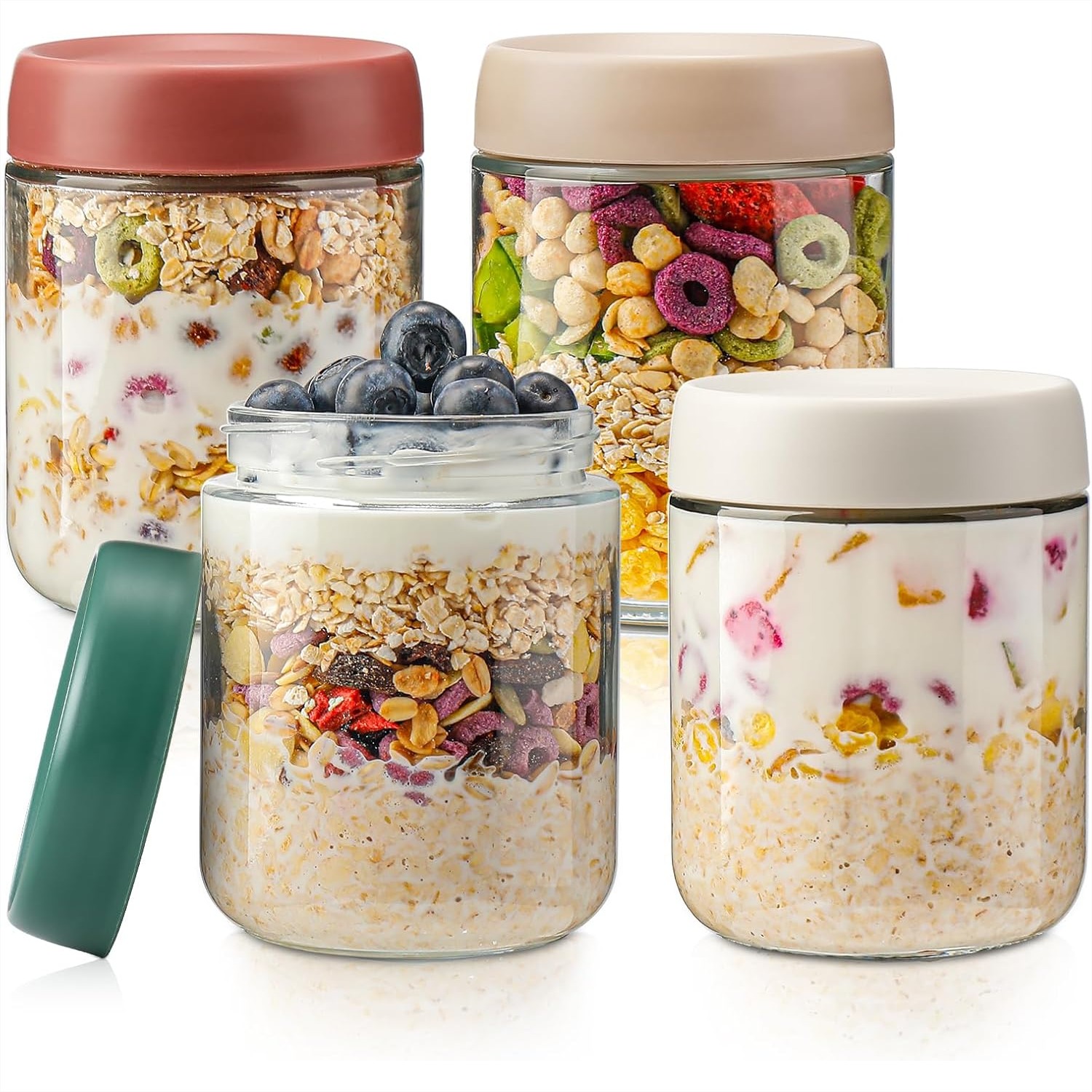 Glass Overnight Oats Container – Meal Prep Overnight Oats Bewertung und Preis