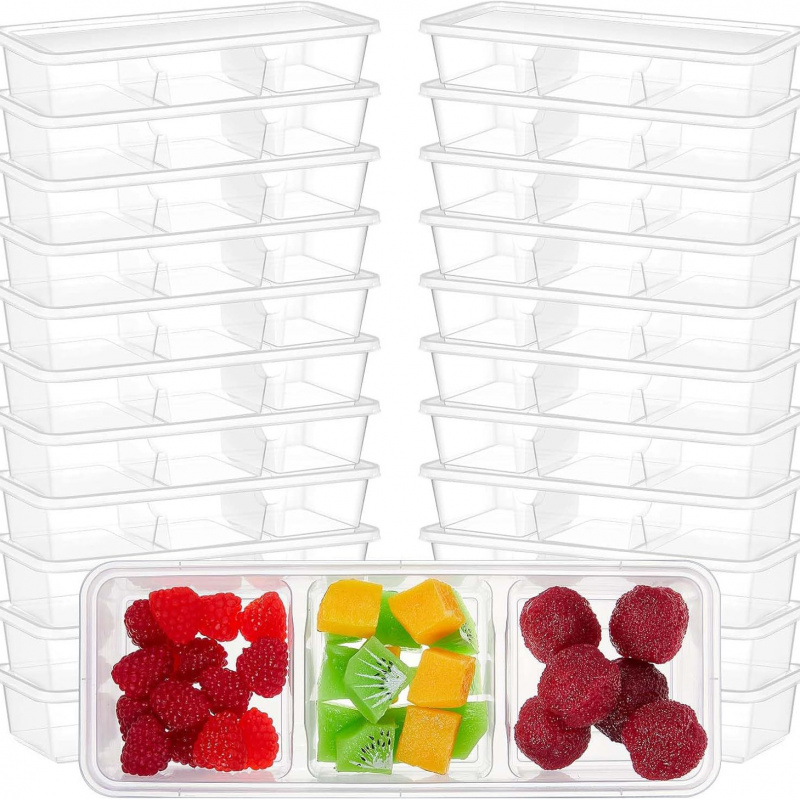 【25-Count 3-Section Food Conta – Meal Prep Japanese Food Bewertung und Preis