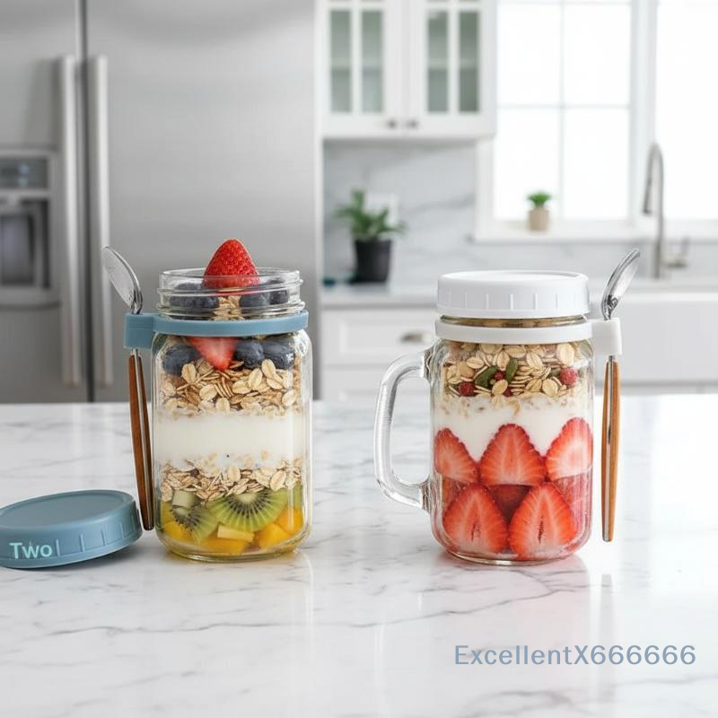 500ml Glass Container for Over – Meal Prep Overnight Oats Bewertung und Preis