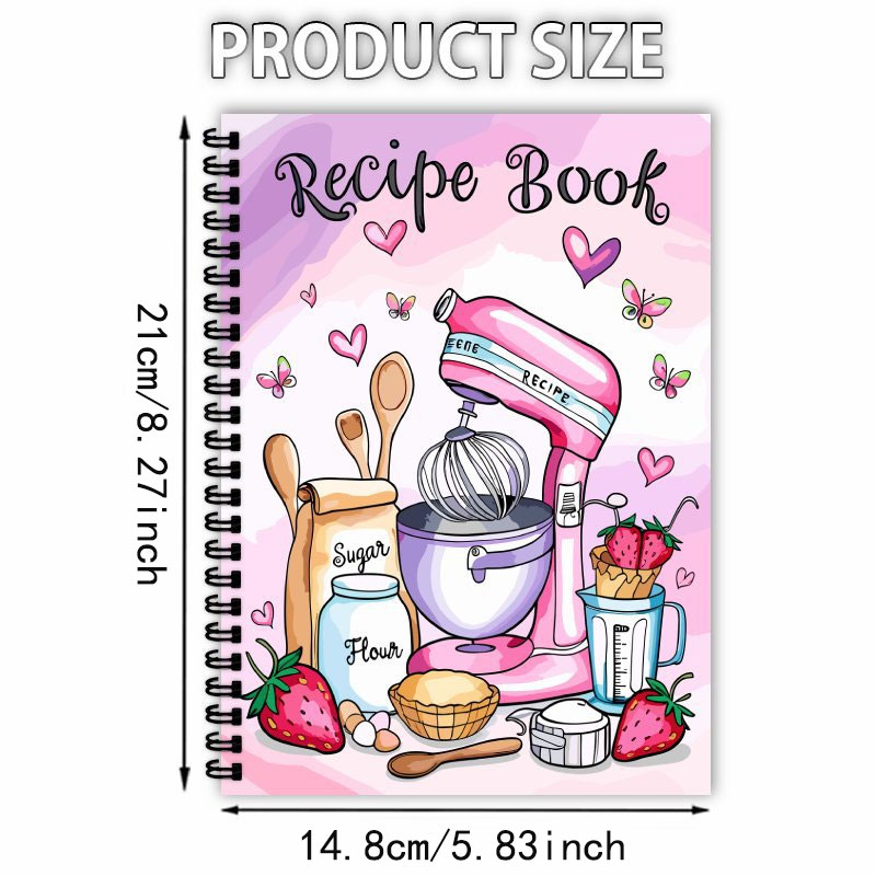 Recipe Logbook 100 Sheets Empt – Meal Plan Notepad Bewertung und Preis