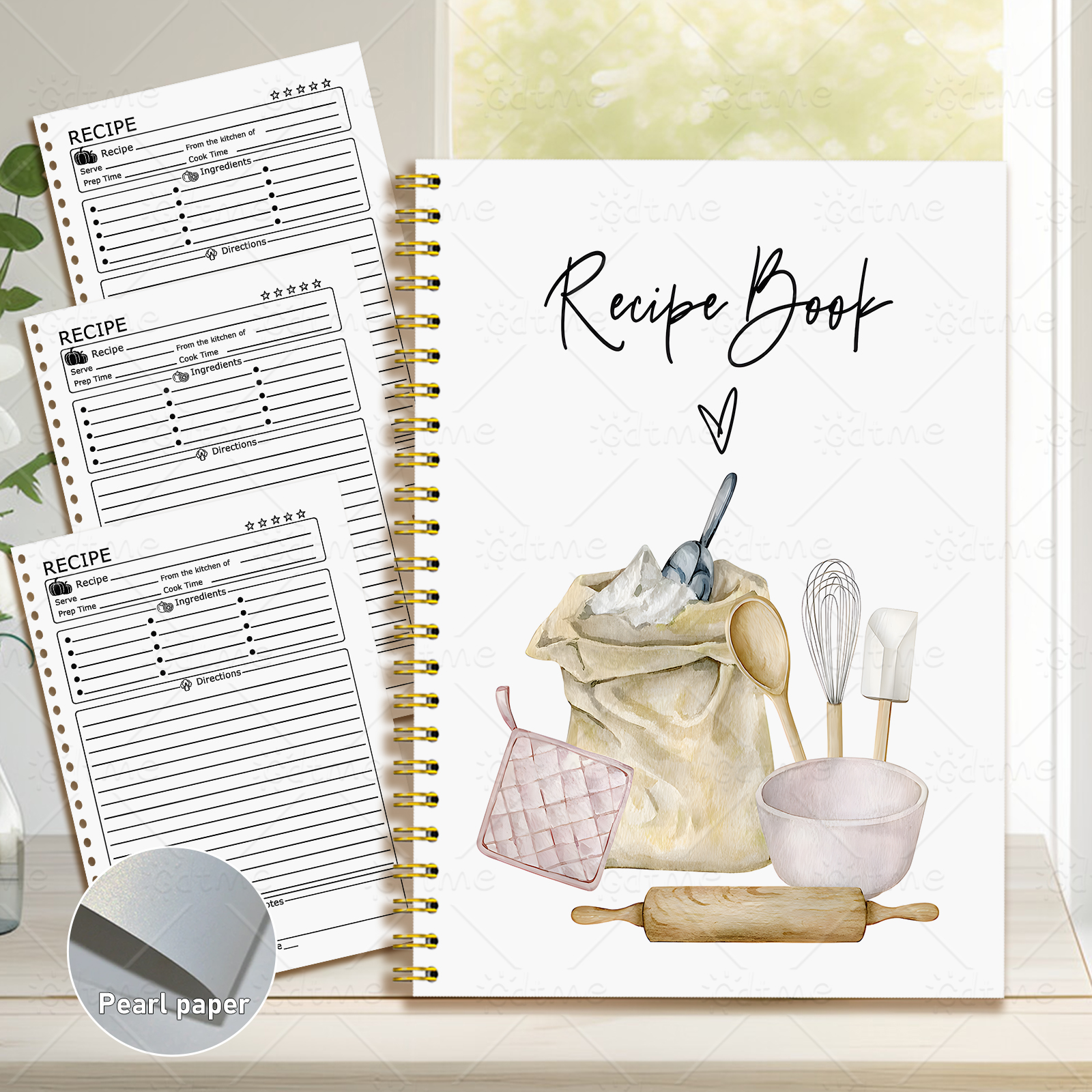 1 Recipe Notebook A kitchen pl – Meal Plan Notepad Bewertung und Preis
