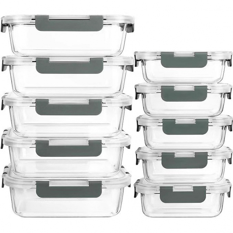Glass Food Storage Container W – Meal Prep List Bewertung und Preis