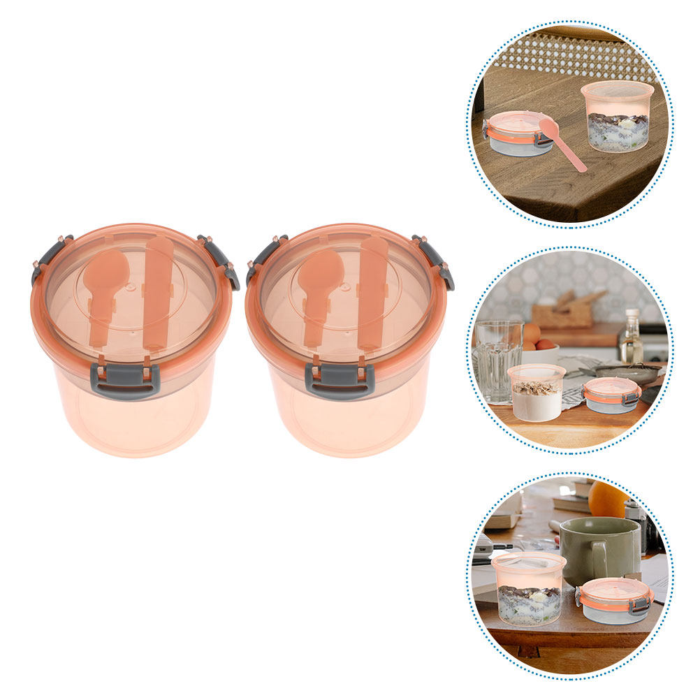 2Pcs Overnight Oats Jar Set Pr – Meal Prep Overnight Oats Bewertung und Preis