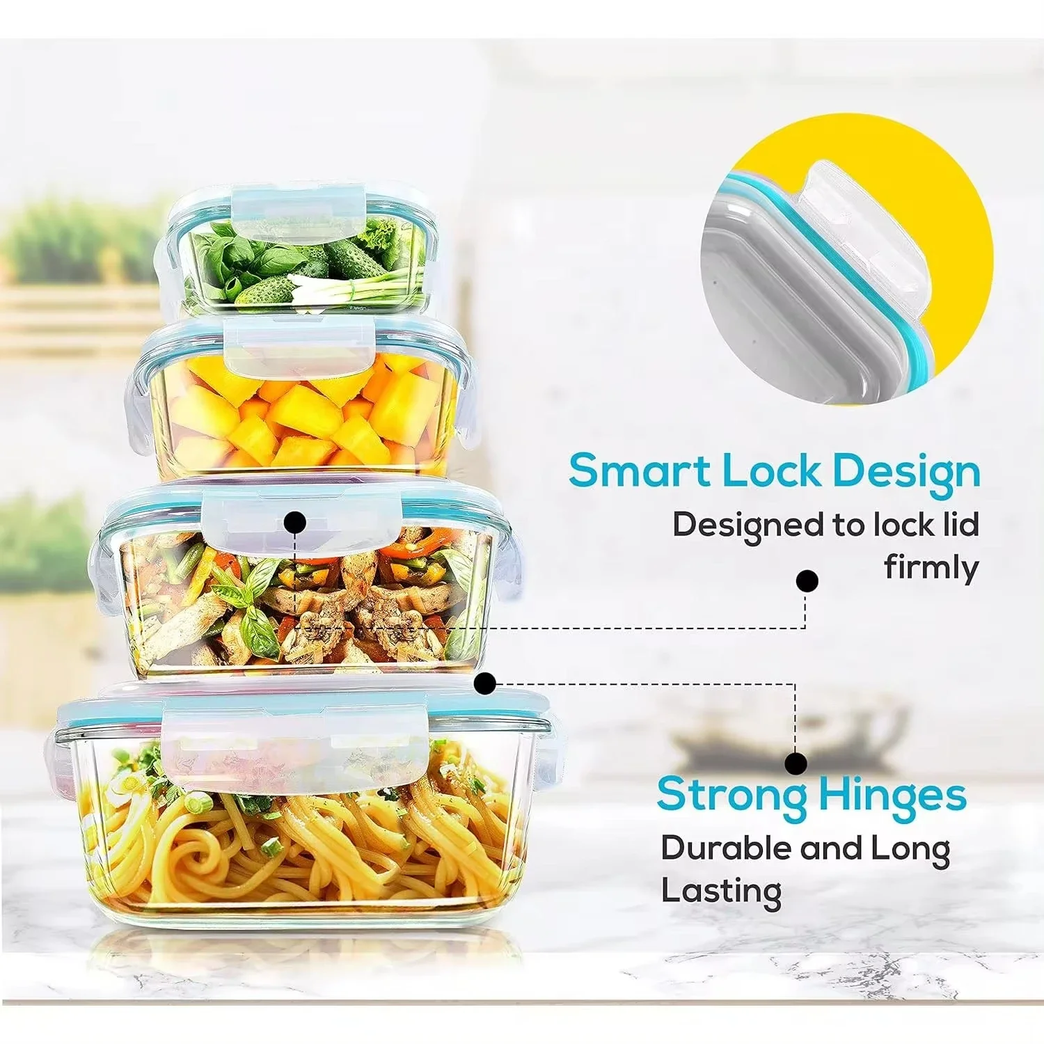 Glass Lunch Box Food Storage C – Meal Prep List Bewertung und Preis