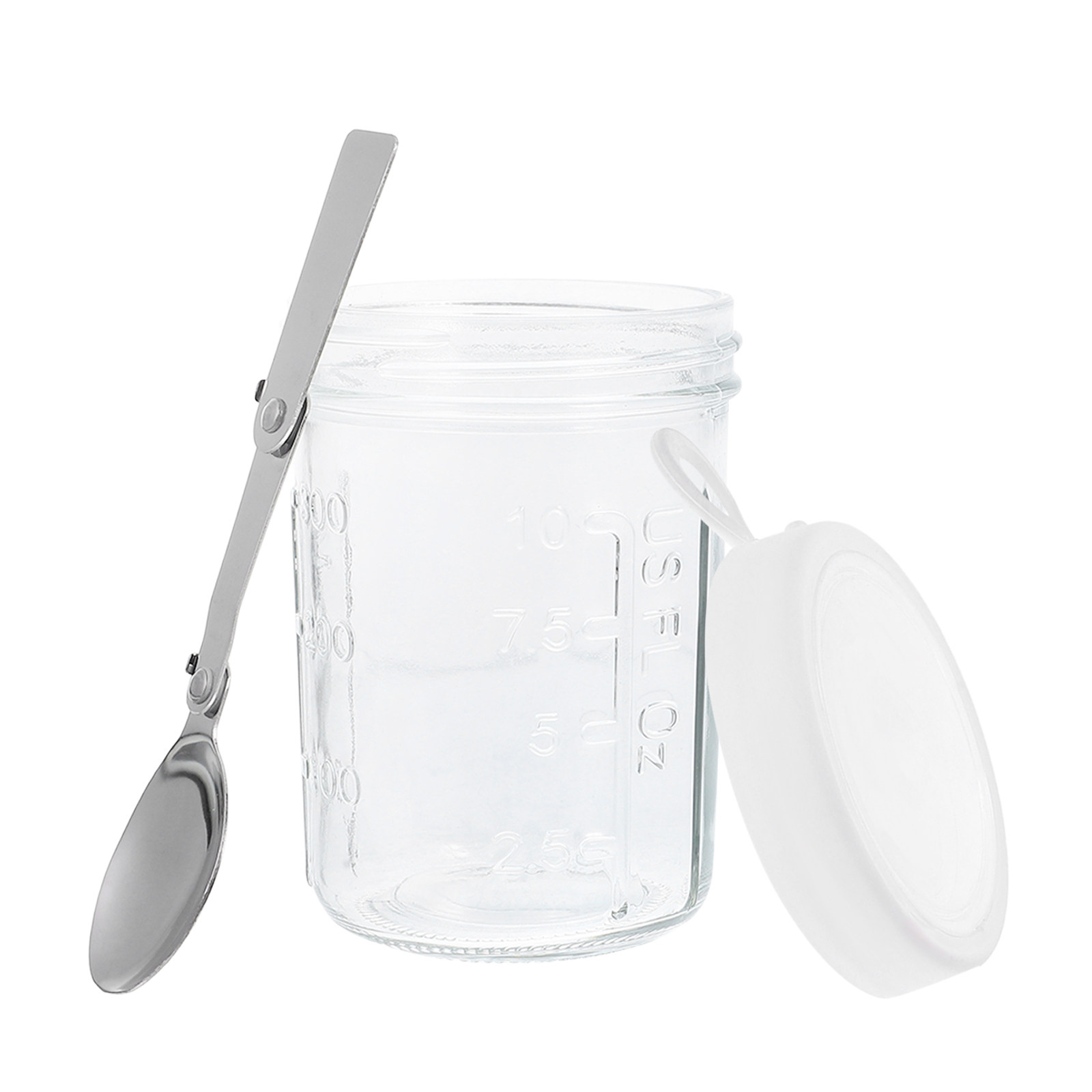 Glass Oatmeal Jar Container 35 – Meal Prep Overnight Oats Bewertung und Preis