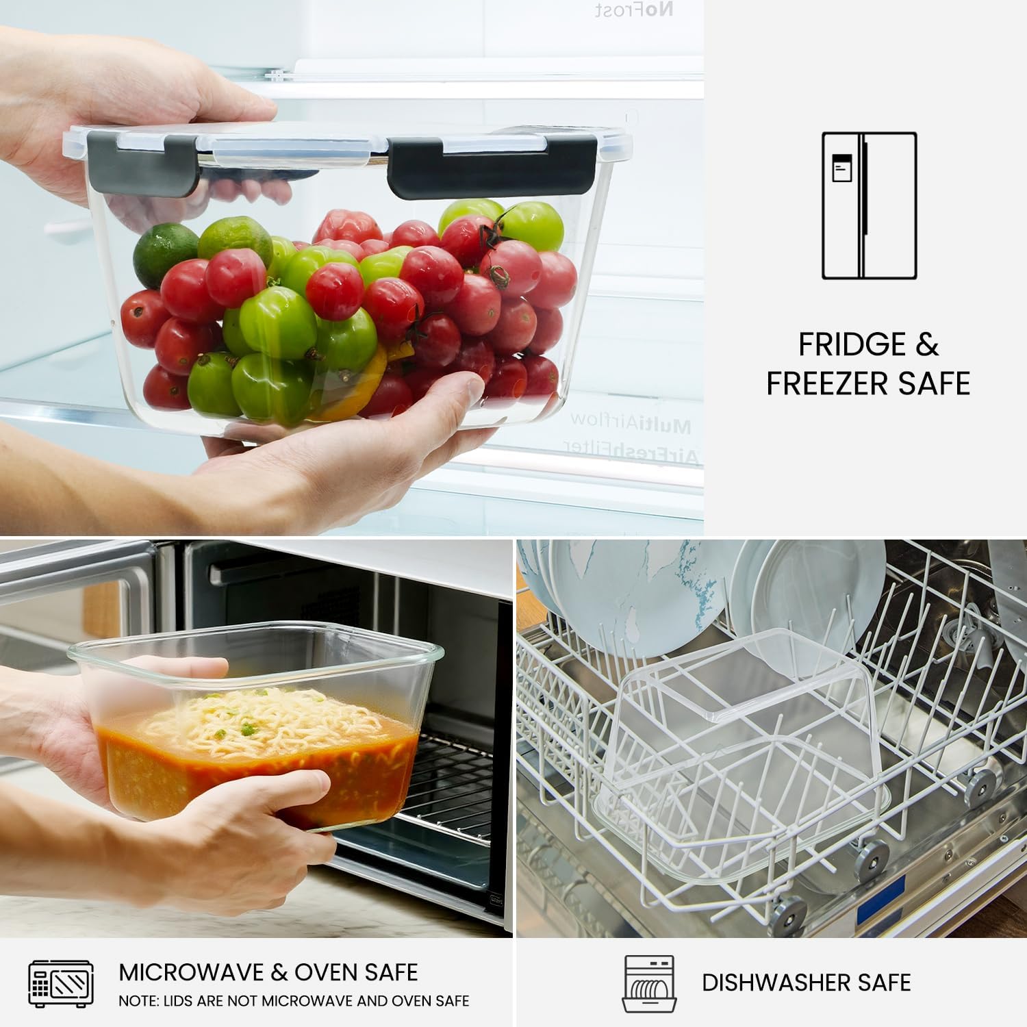 Large Glass Storage Containers – Meal Prep Rotisserie Chicken Bewertung und Preis