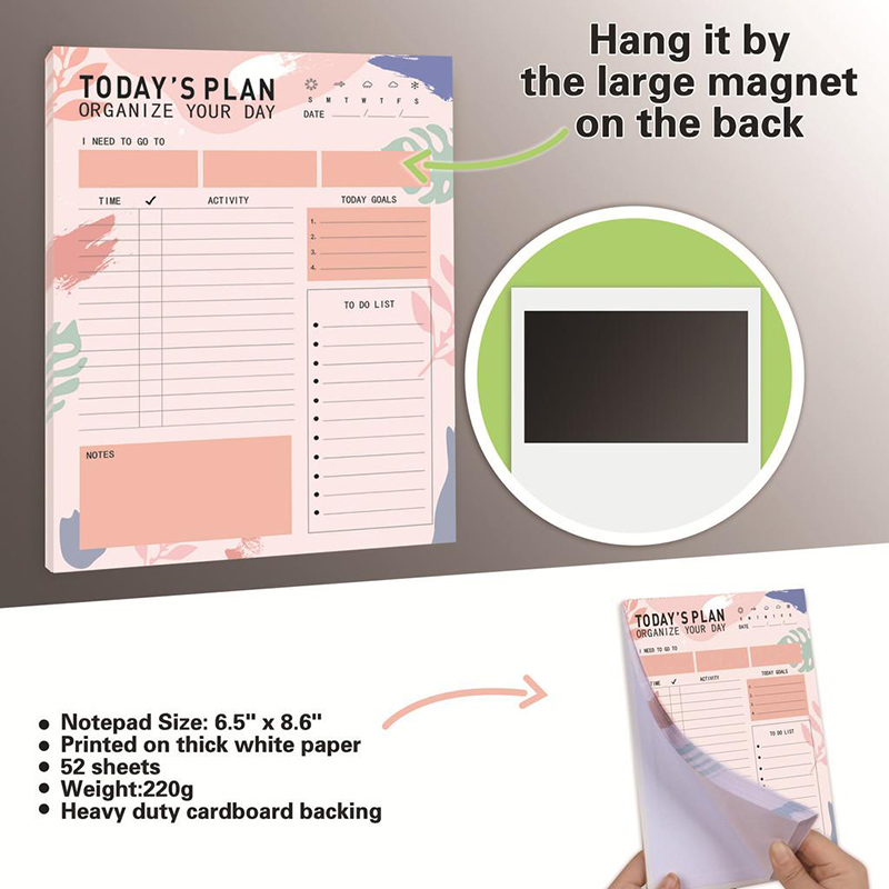 Magnetic Daily Planner Notepad – Meal Plan Notepad Bewertung und Preis