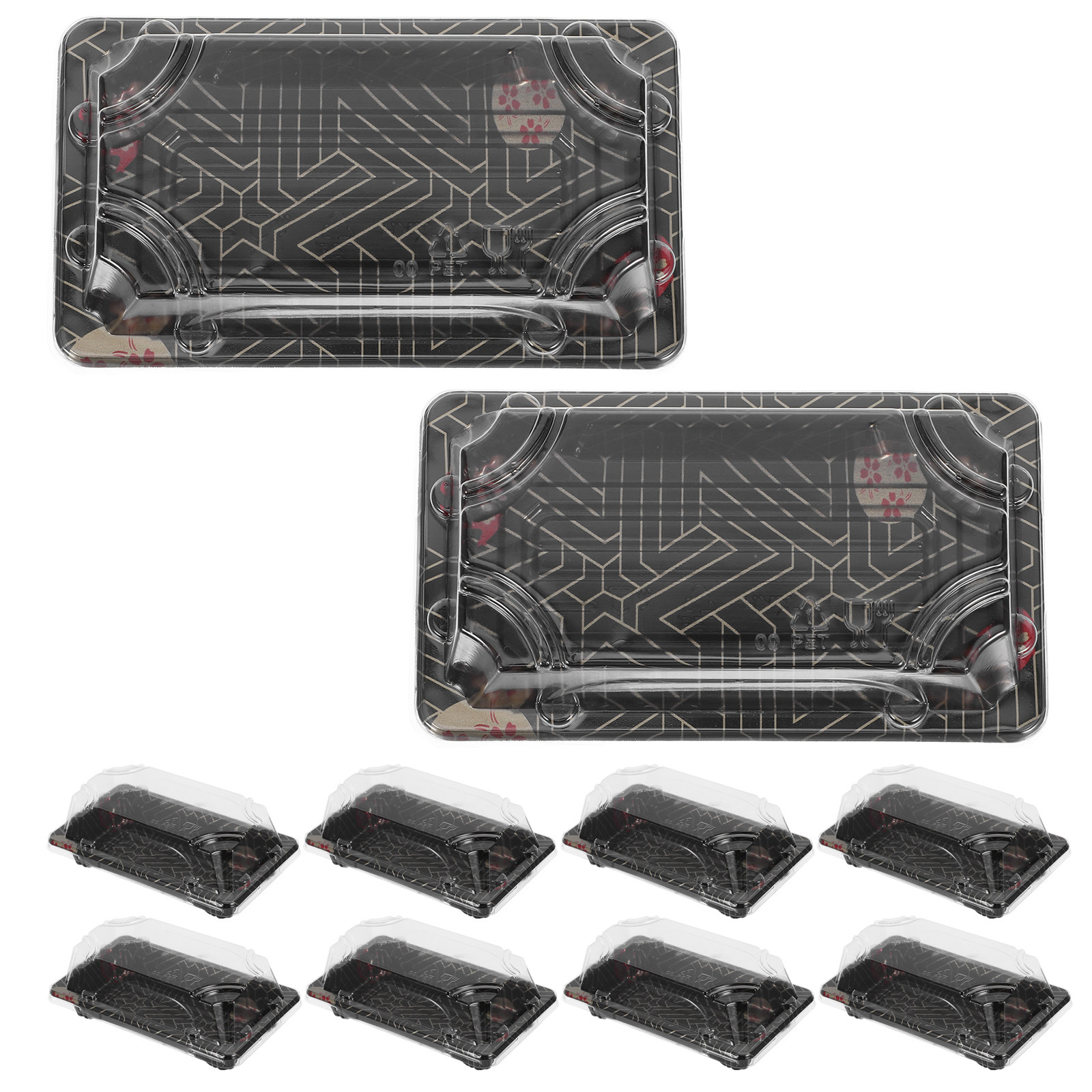 50Pcs Japanese Style Rectangul – Meal Prep Japanese Food Bewertung und Preis