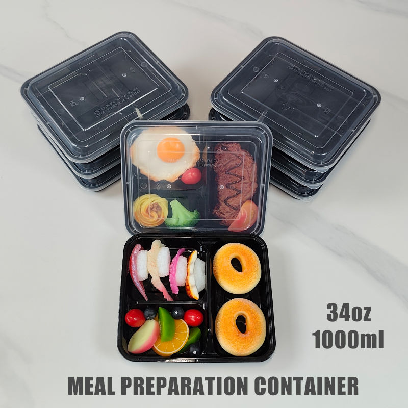 3-Compartment 34 Oz/1000 Ml, 1 – Meal Prep List Bewertung und Preis