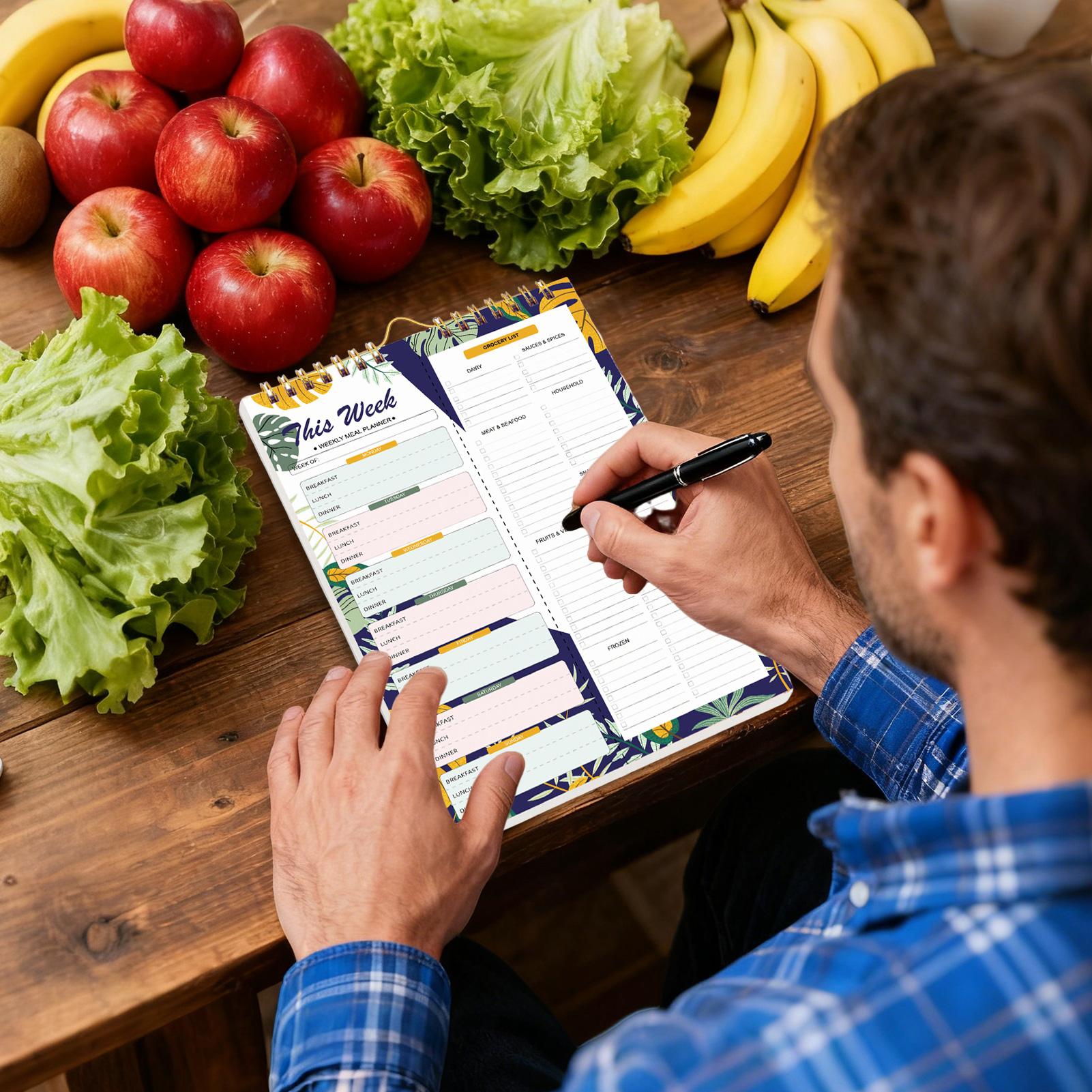 Weekly Meal Planner And Grocer – Meal Plan Notepad Bewertung und Preis