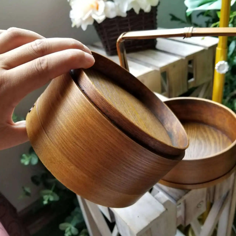 Japanese Wooden Bento Lunch Bo – Meal Prep Japanese Food Bewertung und Preis